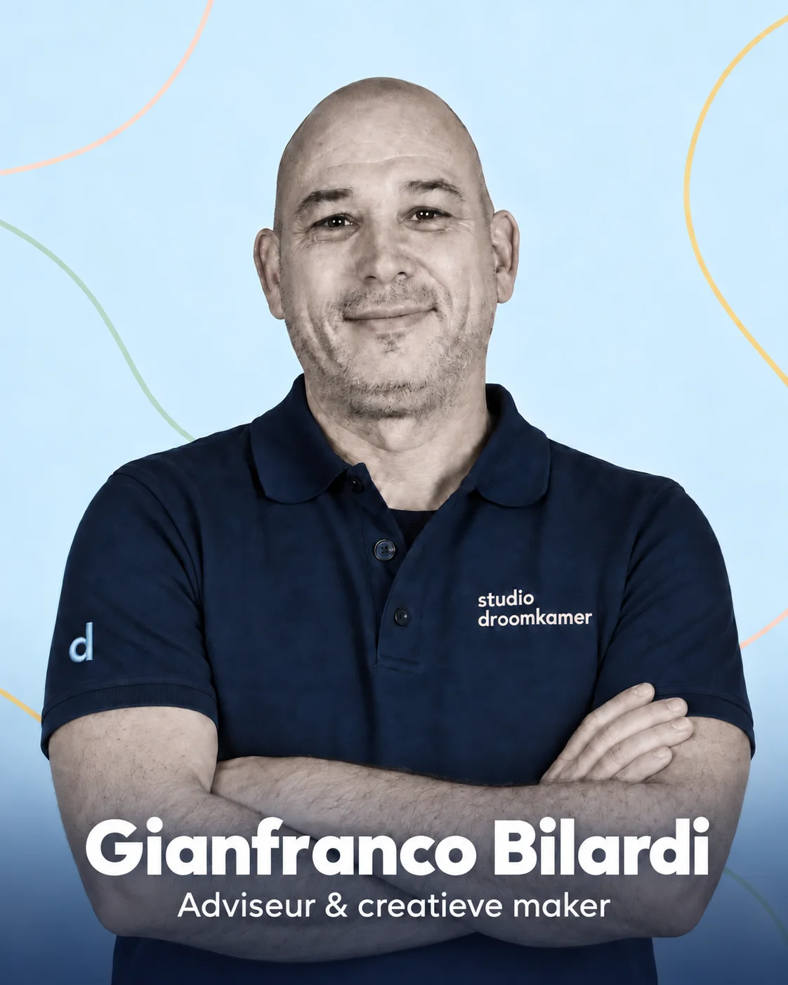 Gianfranco Bilardi, adviseur en creatieve maker bij Studio Droomkamer